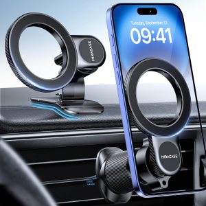 support téléphone voiture magnétique